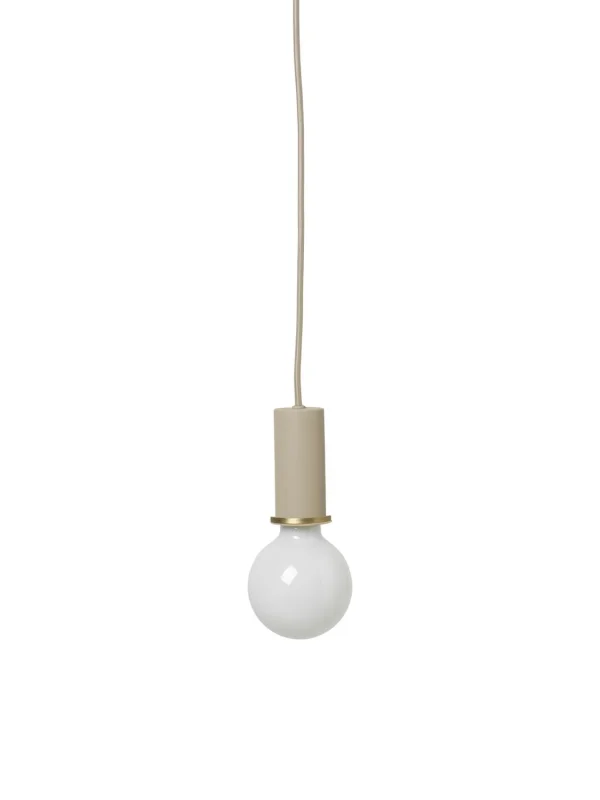 ferm LIVING Socket hanglamp - cashmere - laag