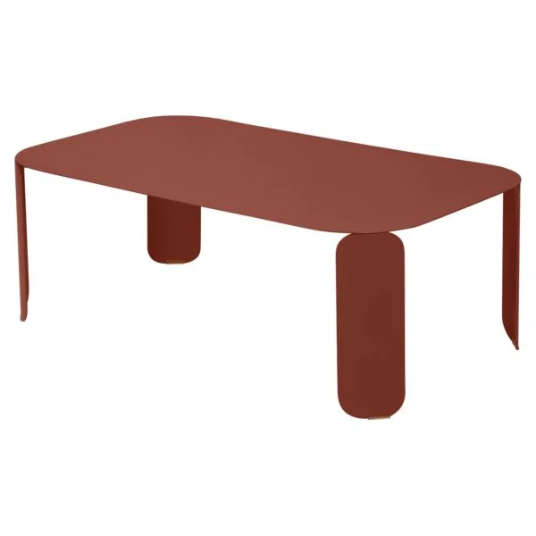 Fermob Bebop Tafel rechthoekig - 20 okerrood - H 42 cm