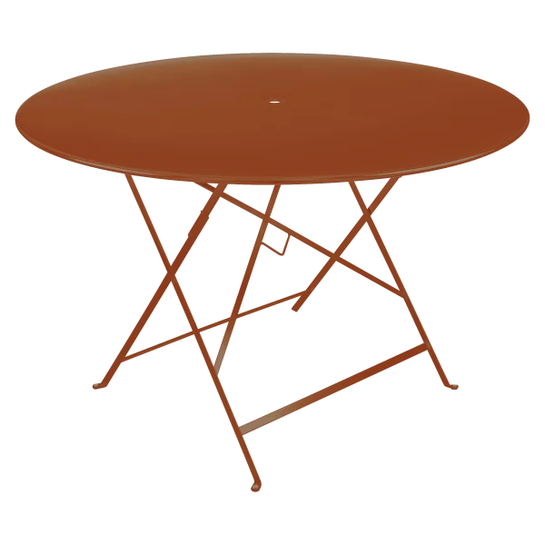 Fermob BISTRO klaptafel rond - E2 gekonfijte sinaasappel - Ø 117 cm