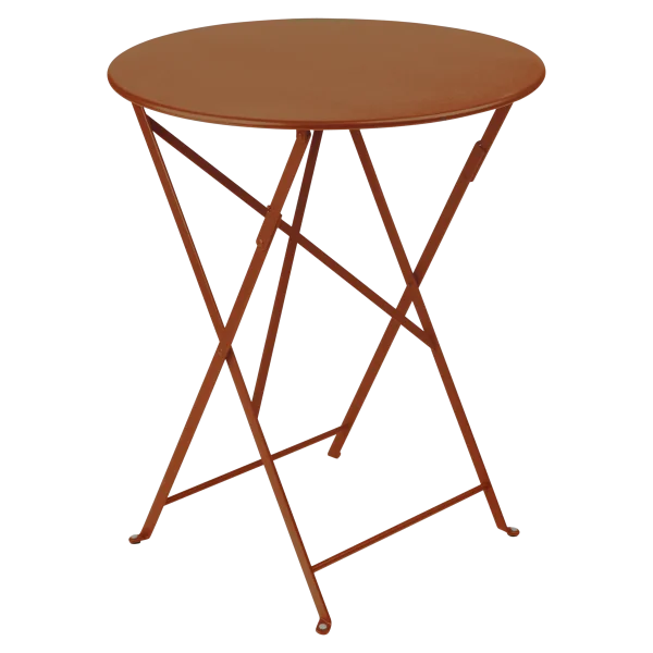 Fermob BISTRO klaptafel rond - E2 gekonfijte sinaasappel - Ø 60 cm