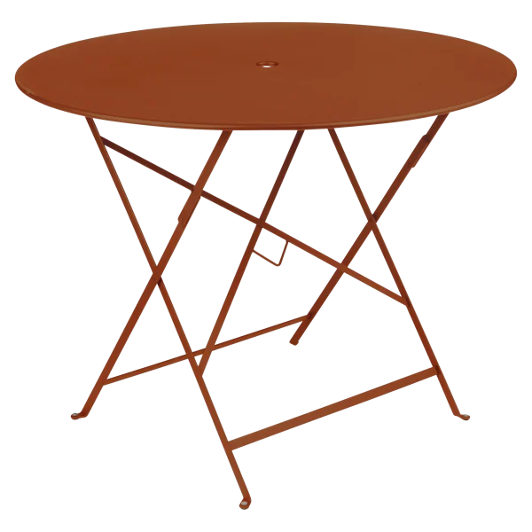 Fermob BISTRO klaptafel rond - E2 gekonfijte sinaasappel - Ø 96 cm