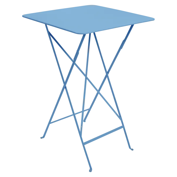 Fermob BISTRO klaptafel vierkant - E1 Maya blauw - 71 x 71 cm