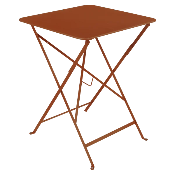 Fermob BISTRO klaptafel vierkant - E2 gekonfijte sinaasappel - 57 x 57 cm