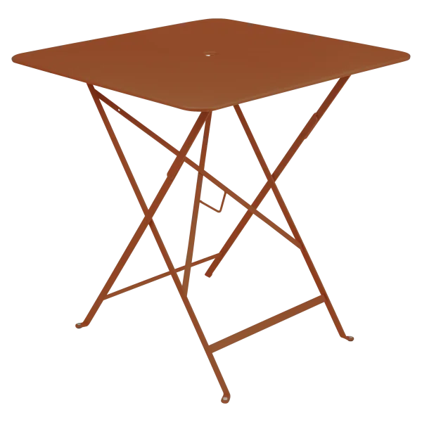 Fermob BISTRO klaptafel vierkant - E2 gekonfijte sinaasappel - 71 x 71 cm