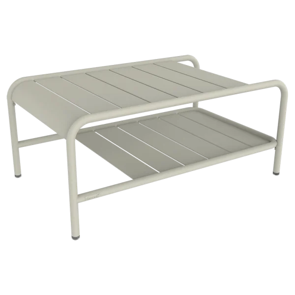 Fermob Lage tafel Luxembourg 90 x 55 cm - A5 leemgrijs