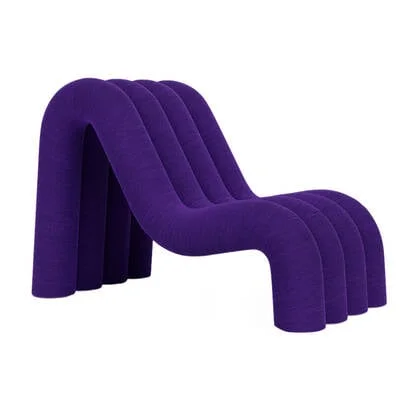 FÉST Alp Fauteuil - Steelcut Quartet - Purple