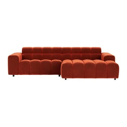 FÉST Dot Hoekbank met Chaise Longue - Royal / Saffron