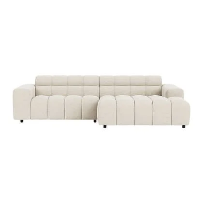 FÉST Dot Hoekbank met Chaise Longue - Soil / Natural