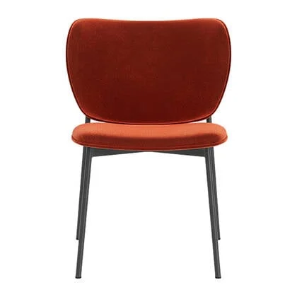 FÉST Eve Eetkamerstoel - Royal - Black / Saffron