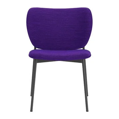 FÉST Eve Eetkamerstoel - Steelcut Quartet - Black / Purple