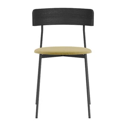 FÉST Friday Eetkamerstoel - Royal - Black / Pistache