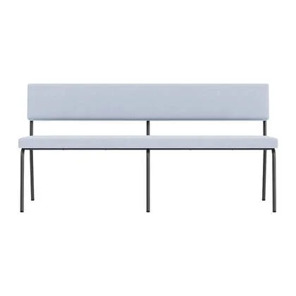 FÉST Monday 2-zits Eetkamerbank - Vidar - Ice / Black