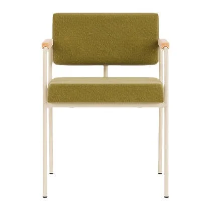 FÉST Monday Eetkamerstoel met Armleuning - Royal - Sand / Pistache