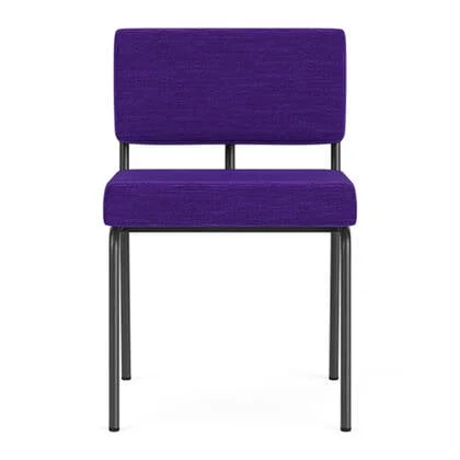 FÉST Monday Eetkamerstoel - Steelcut Quartet - Black / Purple