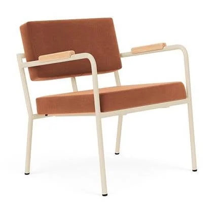 FÉST Monday fauteuil met amleuning sand|naturel Royal 160 magnolia