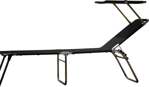 Fiam Amigo 40+ Sun driepotig ligbed - zwart