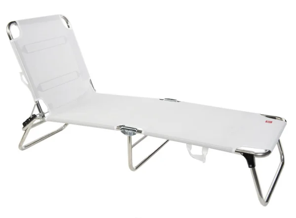 Fiam Amigo ligstoel - zilvergrijs