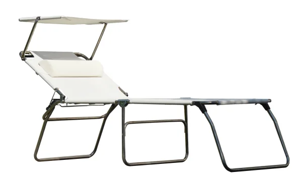 Fiam Fiam Amigo Big Fifty driepotige ligstoel - wit