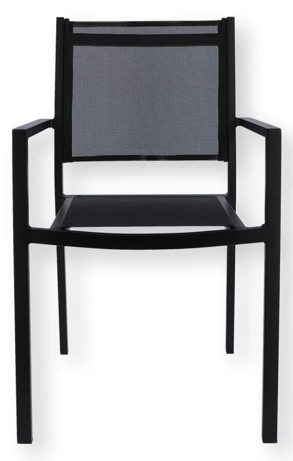 Fiam Fiam Aria Stapelfauteuil - zwart