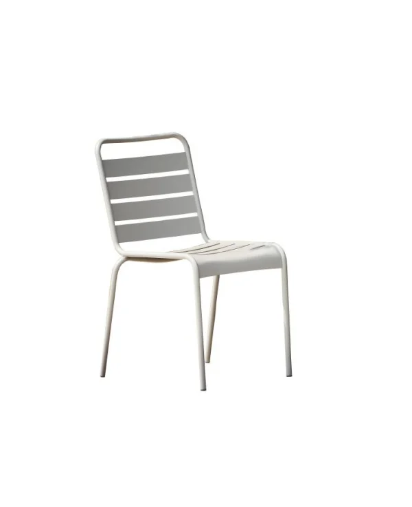 Fiam Fiam Mya Metal Stapelbare Stoel - wit