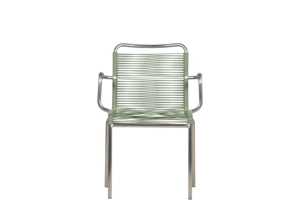 Fiam Fiam Mya Spaghetti Armleunstoel Stapelbaar - salie