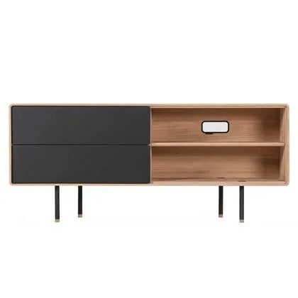 Fina dressoir tv-meubel 150x45 Nero 4023 whitewash