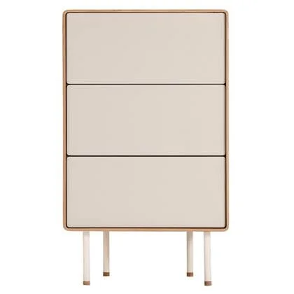 Fina ladekast 60x45 natural|wit