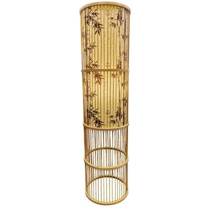 Fine Asianliving Bamboe Vloerlamp Handgemaakt - Sita