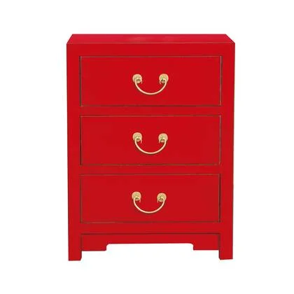 Fine Asianliving Chinees Nachtkastje Lucky Rood -