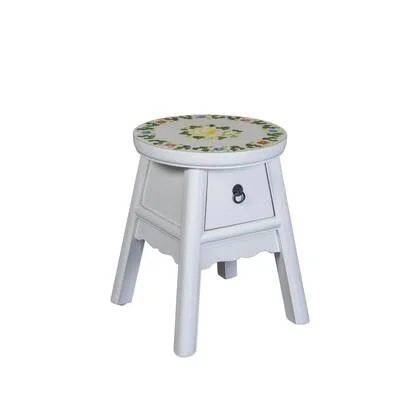 Fine Asianliving Chinese Kruk Wit Handbeschilderd