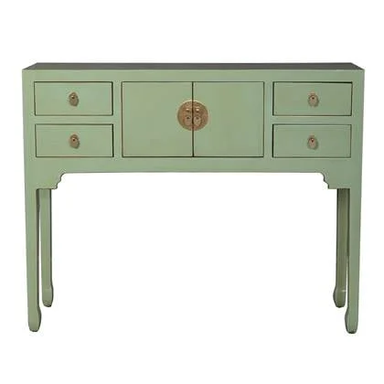 Fine Asianliving Chinese Sidetable Ash Groen -