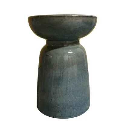 Fine Asianliving Keramische Kruk Groen Blauw