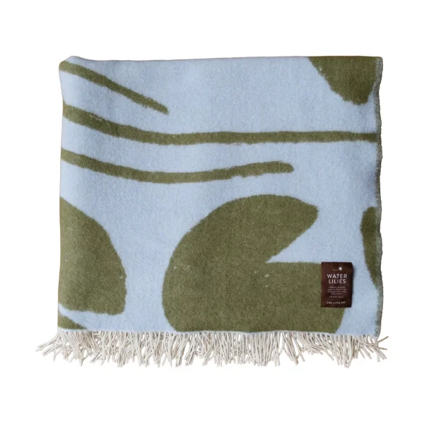 Fine Little Day Water lilies plaid 130x220 cm Brown