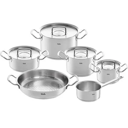 Fissler Original Profi Collection - 6 Delig - Hapjespan - Steelpan -