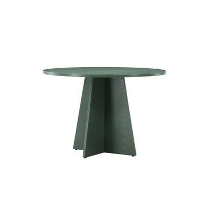 Fjôrd - Eettafel Rond - Groen MDF - 110x110x75cm - Bootcut
