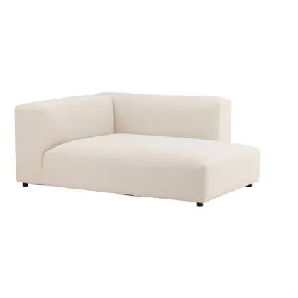 Fjôrd - Loungebank Beige Katoen - 177x138x70cm - Mavi