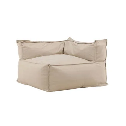 Fjôrd - Loungebank Hoek Beige Stof - 105x105x75cm - Rambo