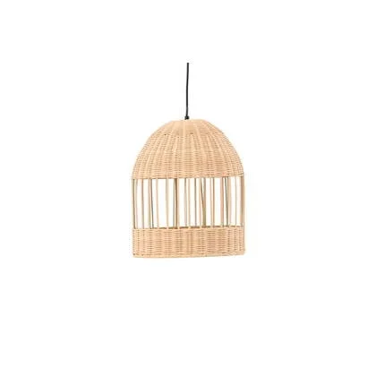 Fjôrd - Plafondlamp Naturel Rotan - 30x30x35cm - Alsbäck