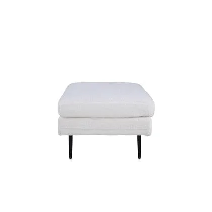 Fjôrd - Poef Wit - Teddy - Boom