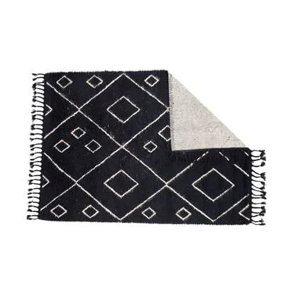 Fjôrd - Vloerkleed Zwart - 250x350cm - David