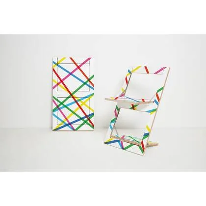 Fläpps Klapstoel - Bunte Linien