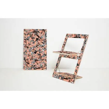 Fläpps Klapstoel - PS Collage 3 door Pattern Studio