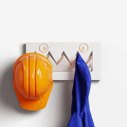 Fläpps Kledingkast Monsterhäng 40x20-1 - Wit