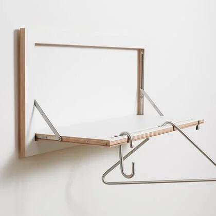 Fläpps Kledingrek Hängrail 80x40-1 - Wit