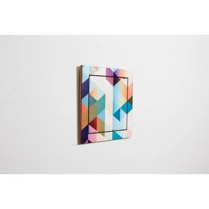 Fläpps plank 40x40-1 - Criss Cross Red