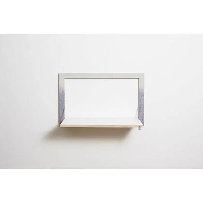 Fläpps Wandbureau 80x50-1 - Fading Grey door Monika Strigel