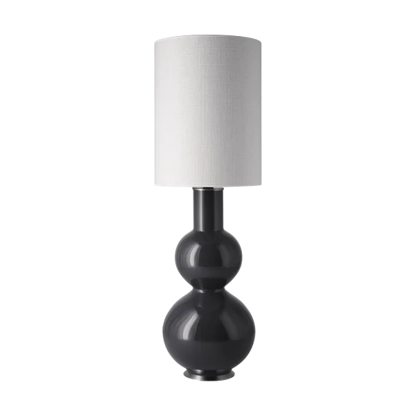 Flavia Lamps Augusta tafellamp grijze lampvoet Babel Beige L