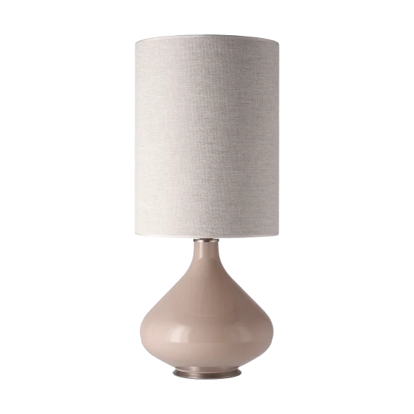 Flavia Lamps Flavia tafellamp beige lampvoet London Beige L