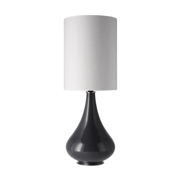 Flavia Lamps Renata tafellamp grijze lampvoet Babel Beige L