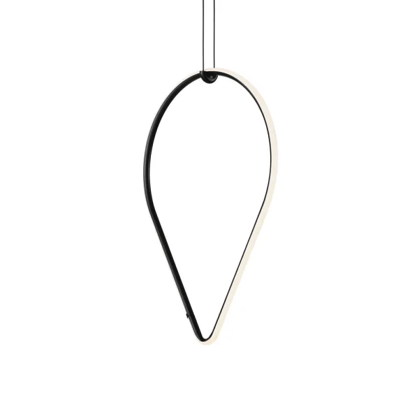 Flos Arrangements Drop hanglamp Black, up